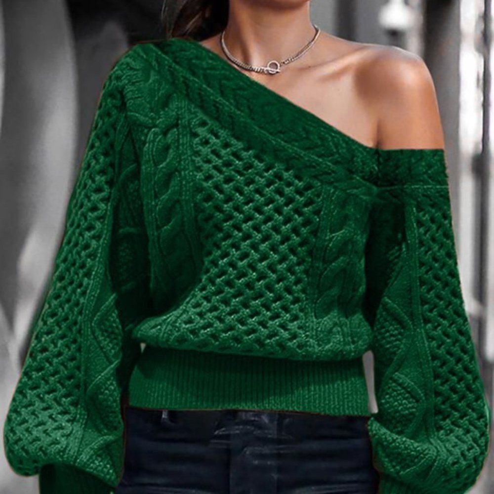 Sexy Green Sweater